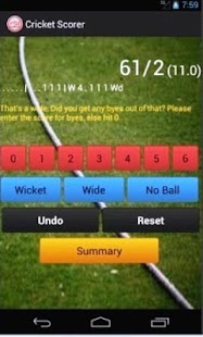 Free Cricket Scorer APK for Android