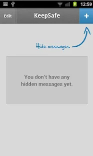 Hide SMS - private text vault - screenshot thumbnail