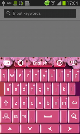 免費粉紅鍵盤