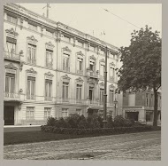 Het huis van de familie Kessler-de Lange aan de Bezuidenhoutseweg in Den Haag