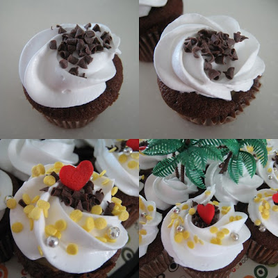 Christmas cup cake