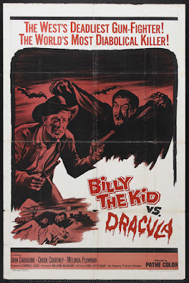 Billy the Kid versus Dracula (1966, USA) movie poster