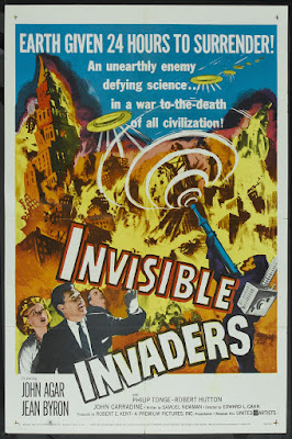 Invisible Invaders (1959, USA) movie poster