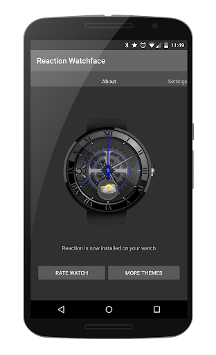 Reactive Watchface for Wear