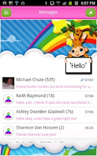 Lastest GO SMS THEME|RainbowSkyMonkey APK