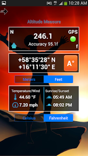 Altimeter GPS Calculator Lite Screenshots 2