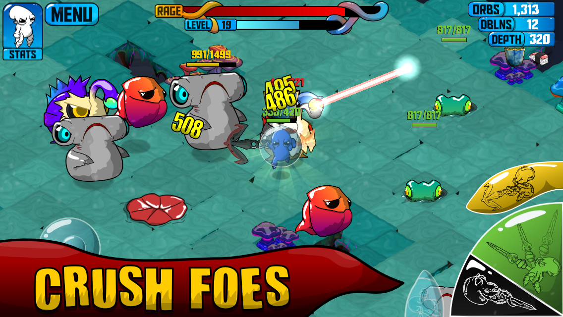 Quadropus Rampage - screenshot