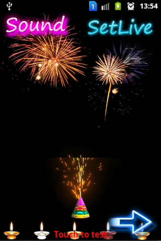    Diwali Crackers Magic Touch- screenshot  