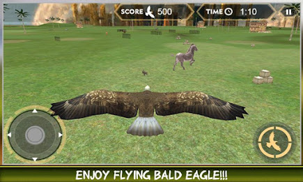 Wild Eagle Hunter Simulator 3D poster 1