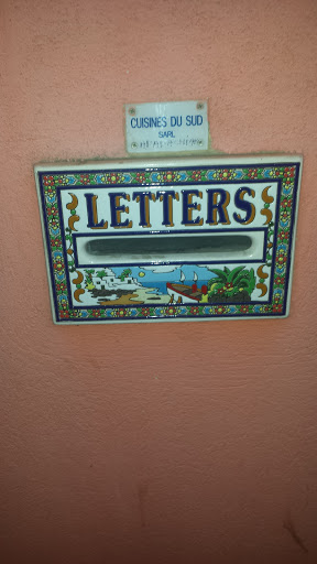 Decorated Postal Box
