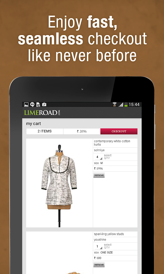    LimeRoad Men & Women Shopping- screenshot  