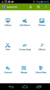 AndroVid Video Trimmer - screenshot thumbnail