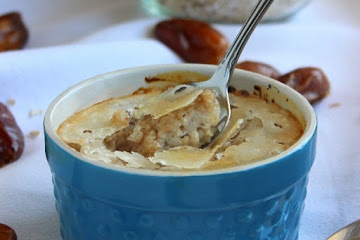 Dates and Oats Creme Brulee