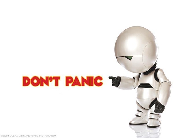 don't panic marvin
