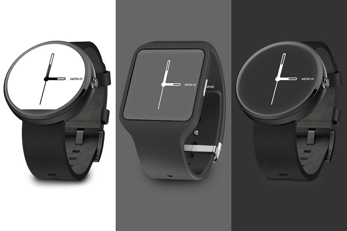 Minimum Wear Watch Face - screenshot