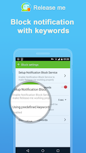 Free Download Release me - Block notify spam APK