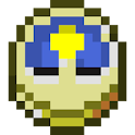 Clock Widget from Minecraft logo