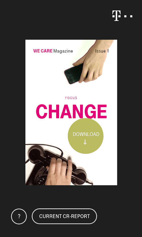 Android application We Care Magazin screenshort