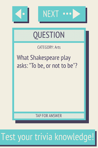 Random Trivia Generator