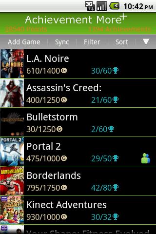 Achievement More Pro Screen 1