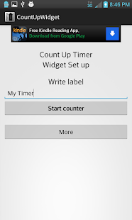 Download Count Up Timer Widget APK for PC