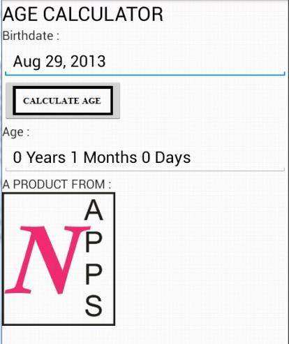 【免費健康App】Age Calculator-APP點子