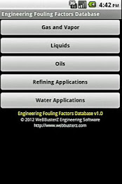 Fouling Factors Database Free poster 9