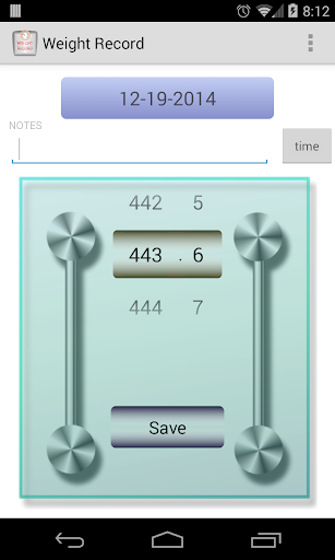 Simple Weight Tracker