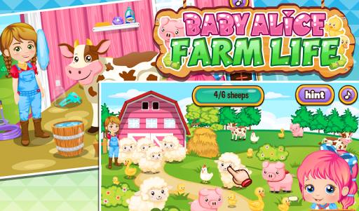 【免費休閒App】Farm Life with Baby Alice-APP點子