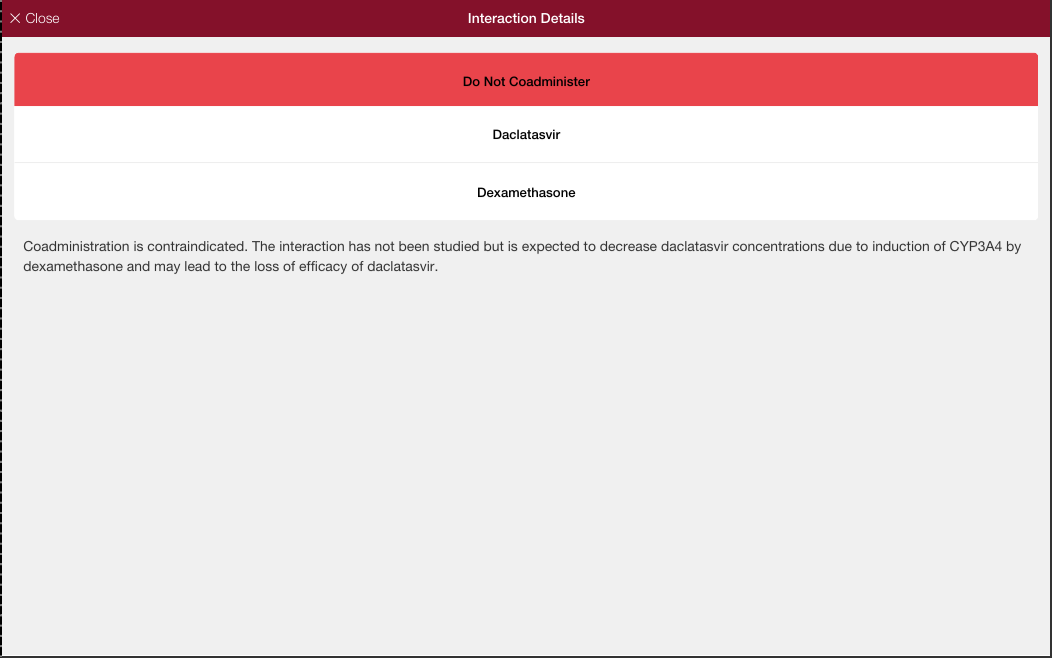   Liverpool HEP iChart- ቅጽበታዊ ገጽ እይታ 