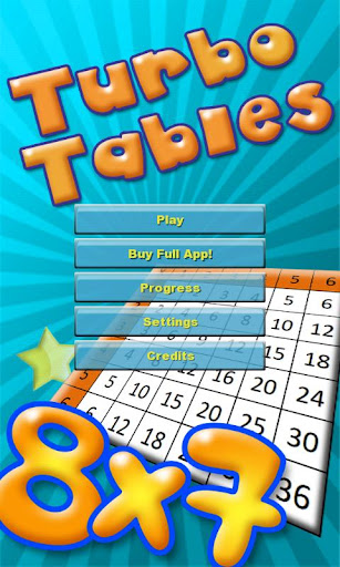 Turbo Tables Free