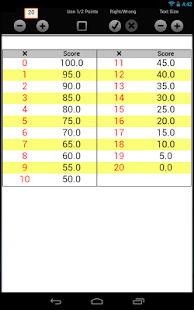 Easy Grade: Half Pts EZ Grader - screenshot thumbnail