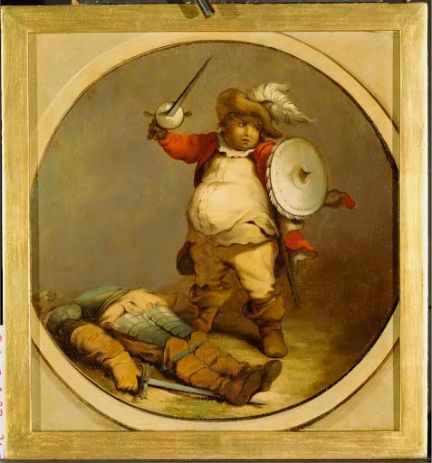 Falstaff With The Body Of Hotspur Philippe Jacques De