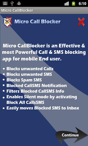 【免費生產應用App】Micro CallBlocker Pro-APP點子