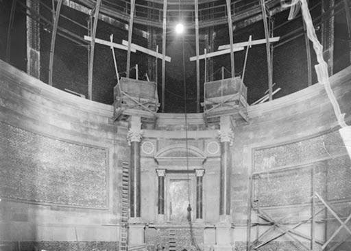 Early Construction of the Rotunda of the National Archives Building