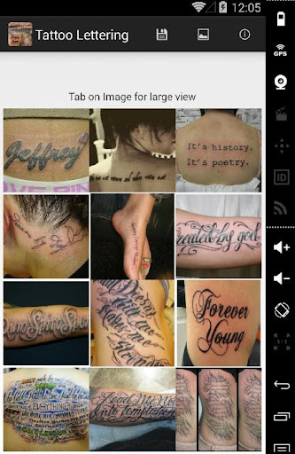 Tattoo Lettering