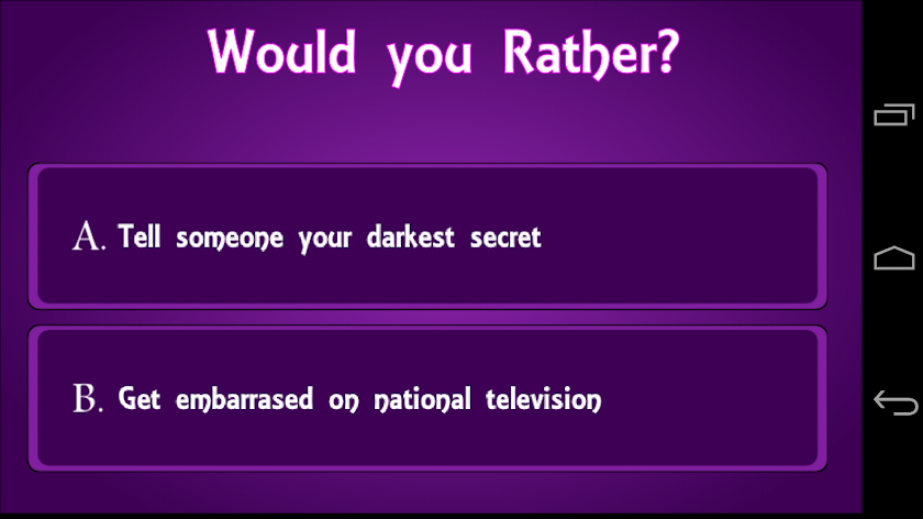 Would You Rather Screen 2