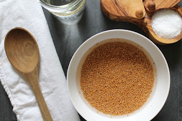 Pickled Mustard Seeds with Honey &amp;amp; White Peppercorns