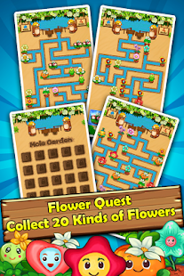 Lastest Mole Garden 2 - Flower Plumber APK