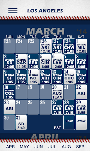 【免費運動App】Baseball Pocket Sked - Dodgers-APP點子