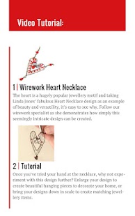 Wire Heart Necklace Screenshots 1