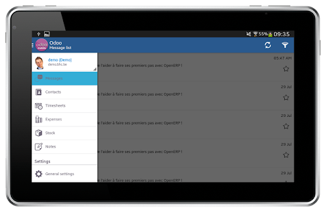 Odoo Mobile - screenshot thumbnail