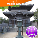 Tokushima 徳島市 Street Map logo
