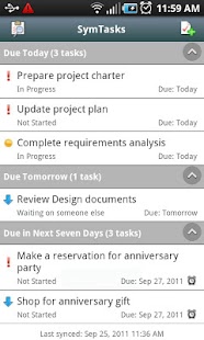 SymTasks - Outlook Tasks Sync Screenshots 1