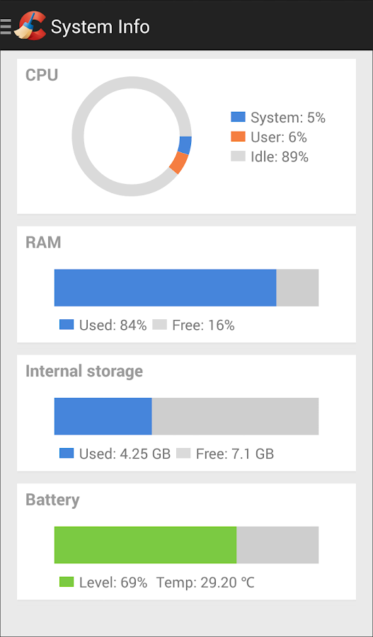 CCleaner - screenshot