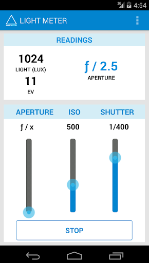 Light Meter - Optimum Image