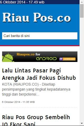 Koran Riau Pos Online