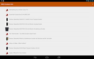BBQ Smoker Info APK Screenshot #4
