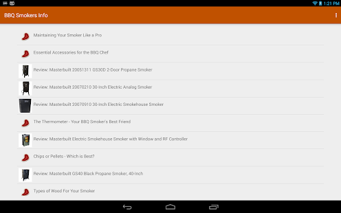 BBQ Smoker Info Screenshots 0