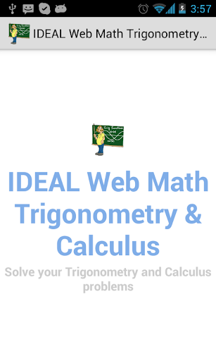 IDEAL Web Math Trig Calculus